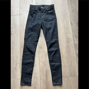 J Brand High Rise Maria Jeans in After Dark Size 27